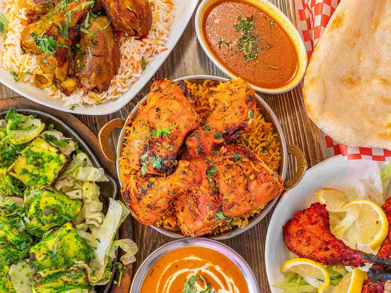 Saffron Indian Bistro dining room - Indian food delivered to Field, BC