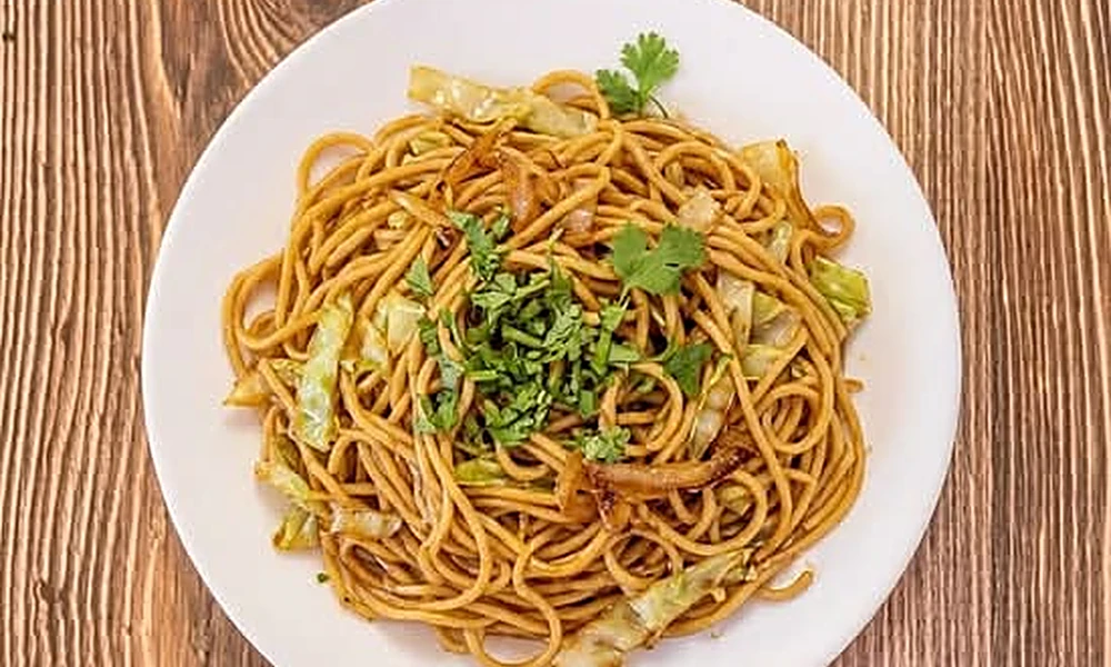Indo-Chinese Noodles delivered to Rundleview, AB from Saffron Biryani & Chaat House